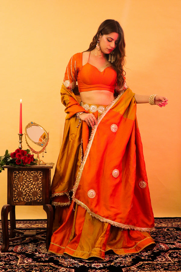 Kesariya – Yellow Lehenga for Women – Elegant Ethnic Wear for Festive & Wedding Occasions