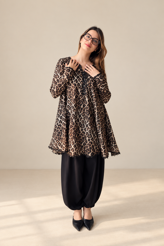 leopard print set