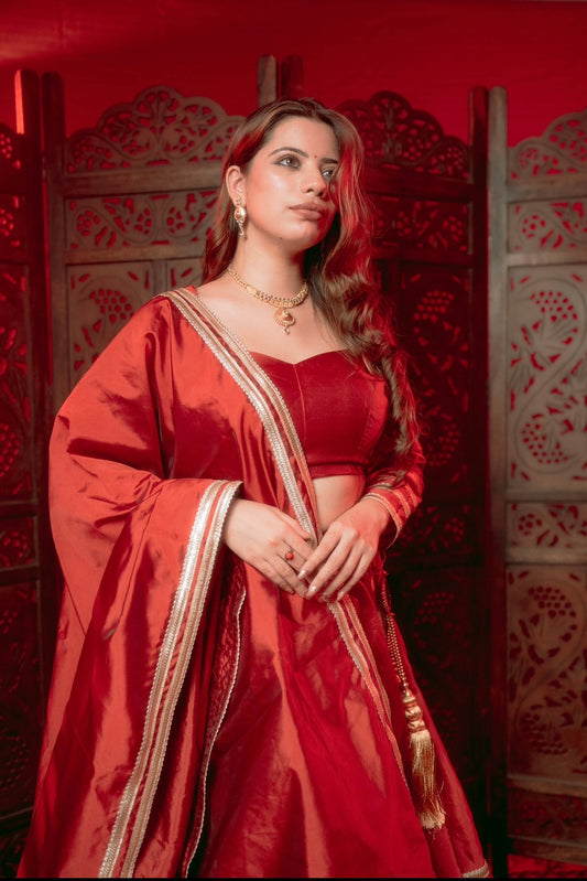 Noor Silk Lehenga Set