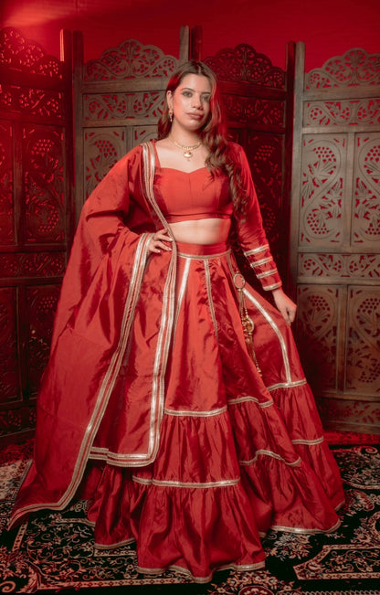 Noor Silk Lehenga Set