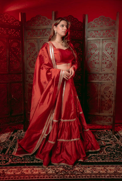Noor Silk Lehenga Set