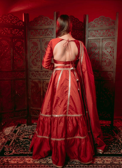 Noor Silk Lehenga Set