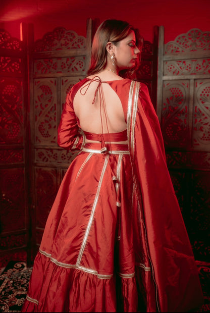 Noor Silk Lehenga Set