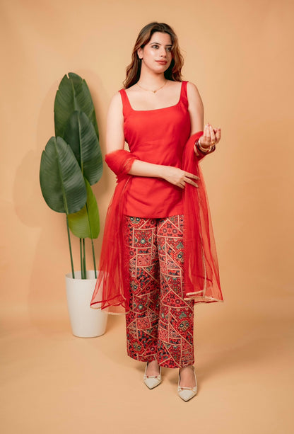 Zara Kurti Pants Set