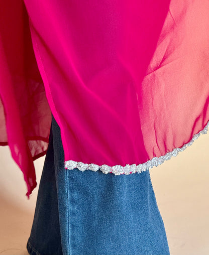 Amara backless kurti